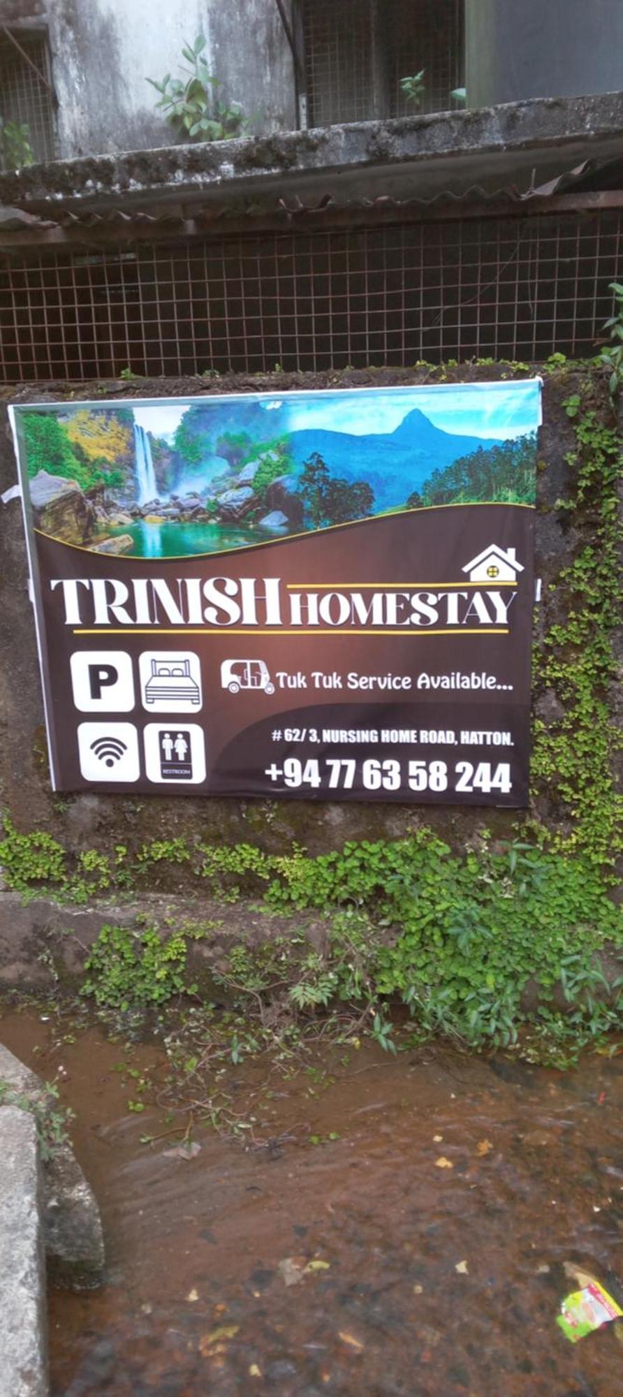 Trinish Homestay Hatton Rum bild